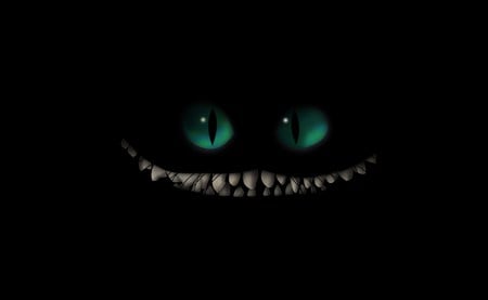 Cheshire - smile, entertainment, movies, dark