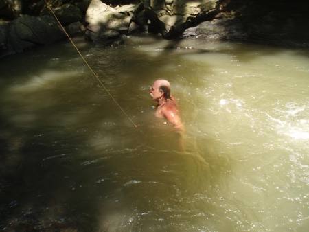 Fly fishing - fishing, lake, funny, man