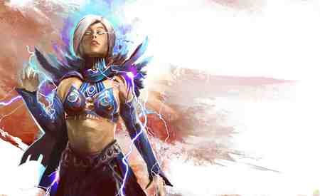 Girl Mage - mage, girl, hot, fantasy