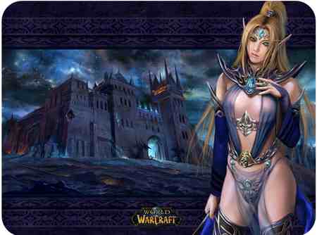 Hot Elf Girl - wallpaper, hot, fantasy girl, world of warcraft