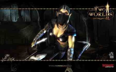 Two worlds 2 Dar Pha - dar pha, girl, hot, assassin, two worlds 2