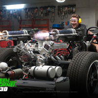 Green Hornet: Guns blazing