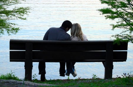 Couple in the park