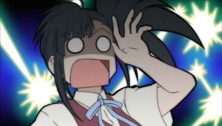 Konoka is mad? - setsuna, negima, girl, anime, uniform, omg