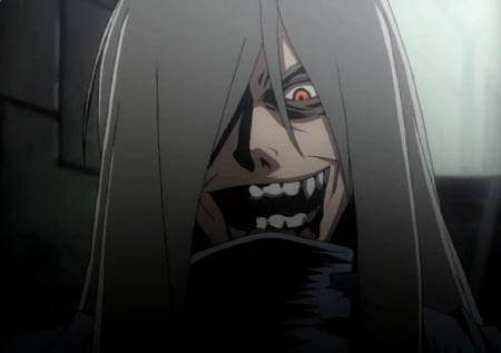 hiiiiiiiiiiiiiiiiiiiii - blood, alucard, hellsing, white hair