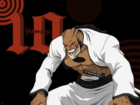 Yammy - monster, boy, black, anime, 10, red