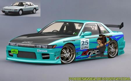 Nissan Silvia R - cars, silvia, r, racing, nissan