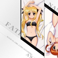 nanoha & fate swimwear