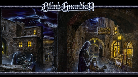 Blind Guardian - logo, band, music, metal, dragon, blind, heavy, art, guardian