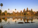 angor wat at sunset