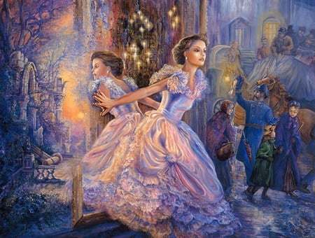 princess - abstract, colorful, fantasy, artwork, princess, romance, 3d