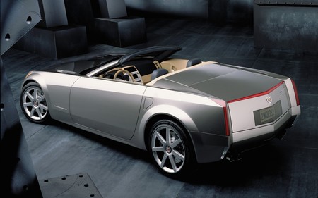 Silver Cad - convertible, cadillac, silver