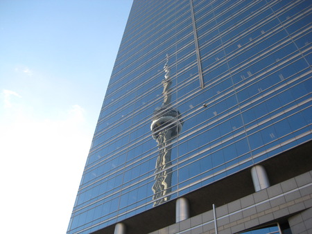 CN Tower Reflection