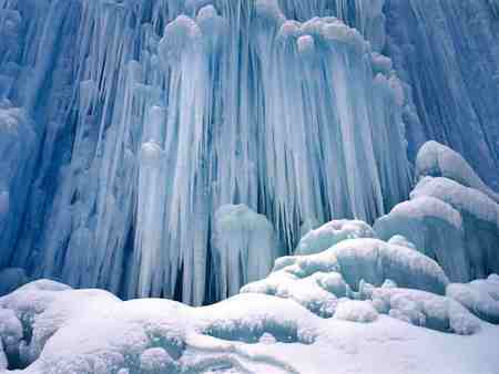 Nature - nature ice water fall