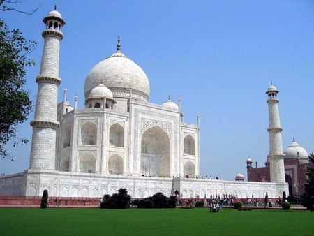 Taj Mahal - india, architecture, monuments, taj mahal