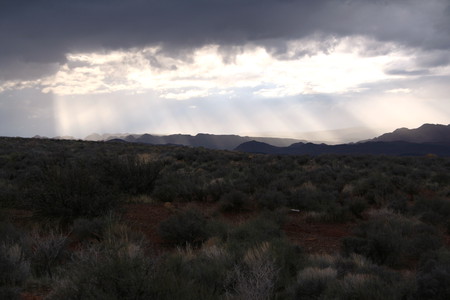 Lights Path - mountains, sunlight, clouds, parks