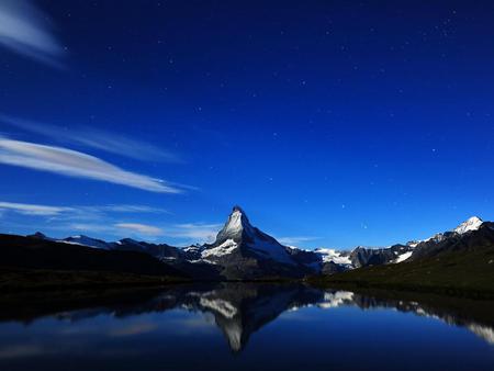 Muntele - munte, blue, lac, natura, lake, albastru, mountain