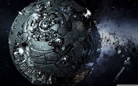 Cybertron - space, planet, hd, movie, transformers, cybertron, adventure, video game