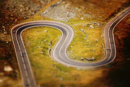 the long and winding road - curves, street, road, beauty, photography, yellow