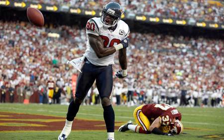 Andre Johnson Vs Washington - andre johnson, texans, football, houston