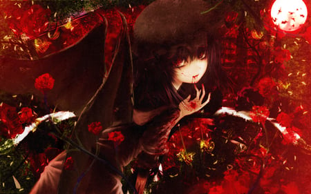 Remilia Scarlet - vampire, game, anime, touhou, red, girl, remilia scarlet, video game