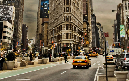 Welcome to New York - usa, street, city, new york, architecture