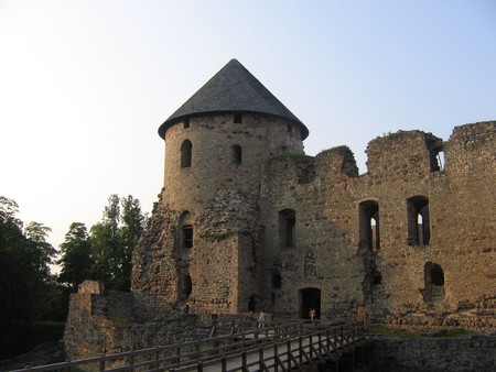 Cēsis castle - cesis, latvia, architecture, castle