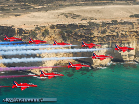 British Royal Air Force. - aircraft, colorful, views, military