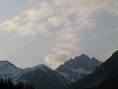 sky time for good party... - rainbow, natura, forces of natura, river, mountain