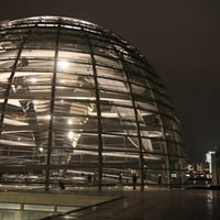 Berlin Reichstag at night