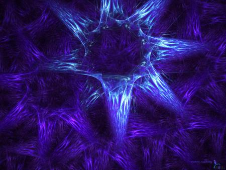 Purple  - fractal, purple, abstract, blue, pattern