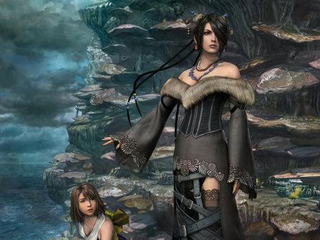 Final Fantasy X - Lulu - anime, linda roser san, final fantasy x, 10, ff, lulu, video games, yuna, wallpaper