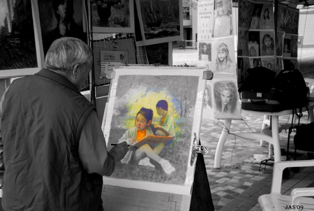 Colorful Inspiration - asian, people, painting, photography