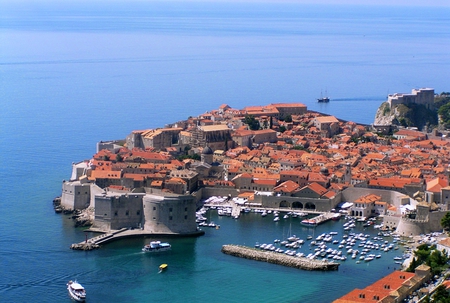 Dubrovnik, Croatia - walls, dubrovnik, croatia, adriatic sea