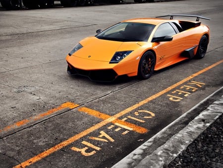 Lamborghini Gallardo - lamborghini wallpapers, orange lamborghini, cars wallpapers, lambo