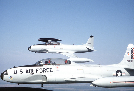 T-33 Formation - shooting, lockheed, jet, aircraft, t33, plane, star