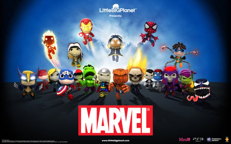 Little Big Planet: Marvel - marvel, game, little big planet, funny