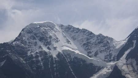 Landscape - nature, landscape, mountain, snow, winter, peak, rocks