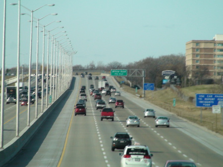 Photo on the Highway 2 - highway, cars, illinois, cool, lamps