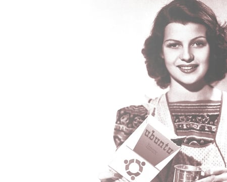 Rita Hayworth - Ubuntu - rita, linux, ubuntu, hayworth