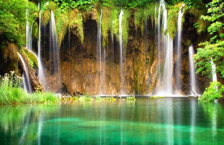 Plitvice Lakes (2) - nature, waterfall, croatia, beautiful