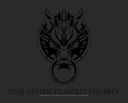 Final Fantasy VII (Advent Children) - lion, seven, heart, game final fantasy, action, rpg, advent children