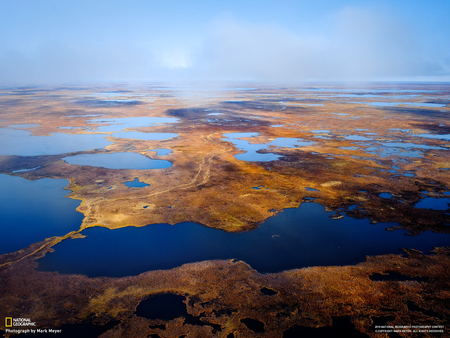 Waterscape - nature, sky, blue, water, waterscape, coast, earth