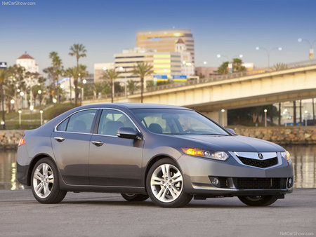 2010 acura tsx v6 - acura, city, cars, 2010, gray