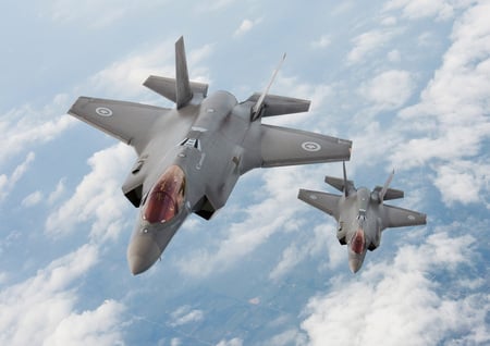 Canadian F-35s - aircraft, f-35, f35, canada