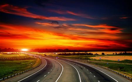 An Intersection to Behold  (HDR) - dynamic, stunning, gorgeous, beautiful