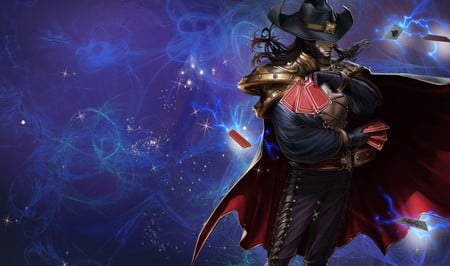 Twisted Fate - league of legends, magic, lol, card, cool