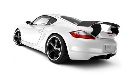 White Porsche GT - gt, cars, white, porsche