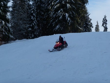 Salvamont - salvamont, snow motocycle, snow, fir