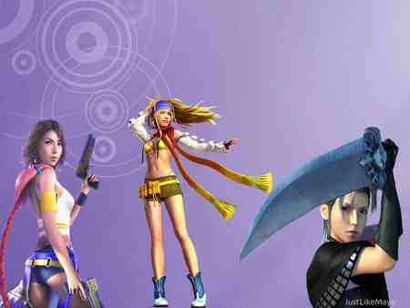 Final Fantasy Y.R.P - paine, rikku, hot, yuna, final fantasy